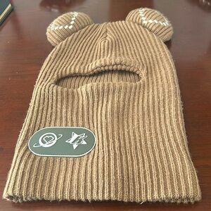 Brown Balaclava Beanie